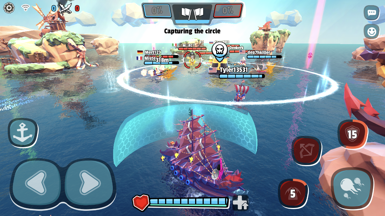 Pirate Code - PVP Sea Battles Game Screenshot