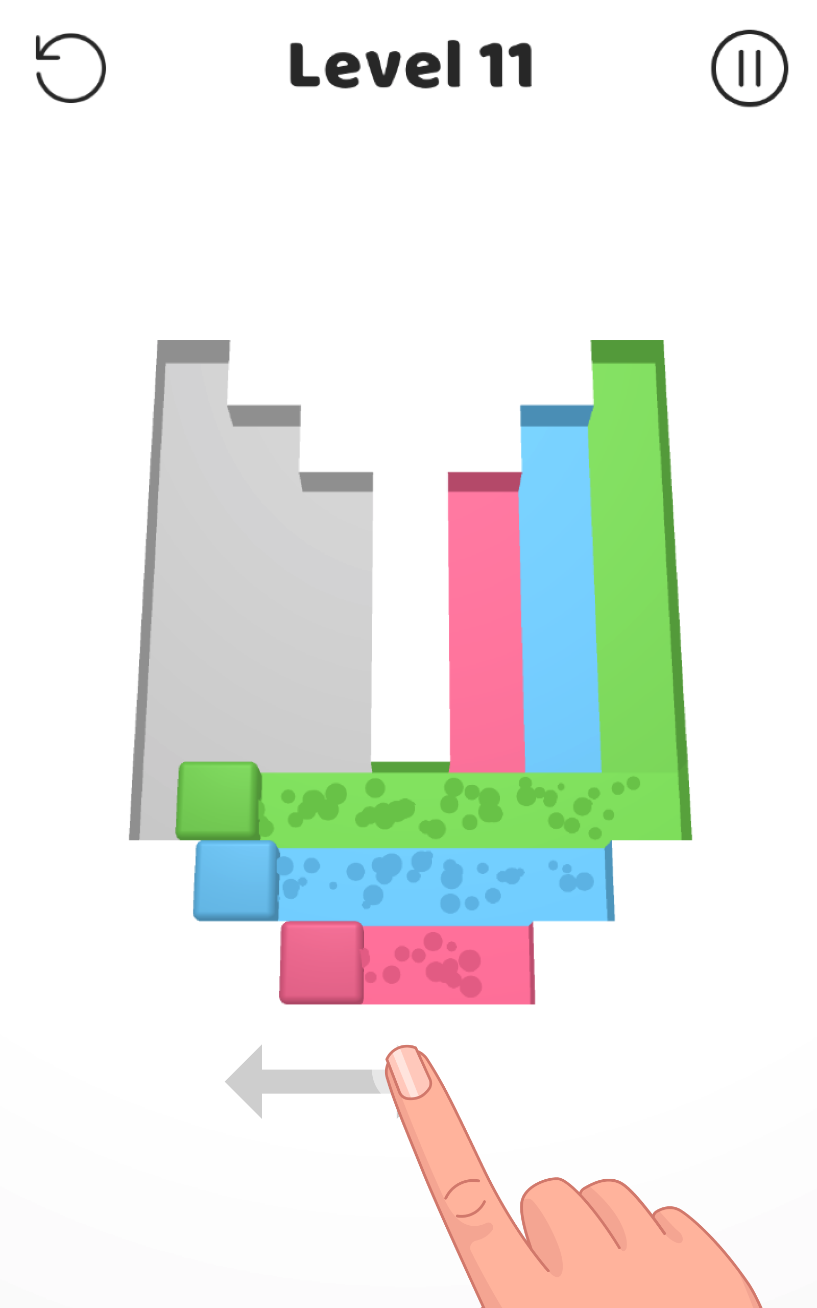 Screenshot of Color Swipe