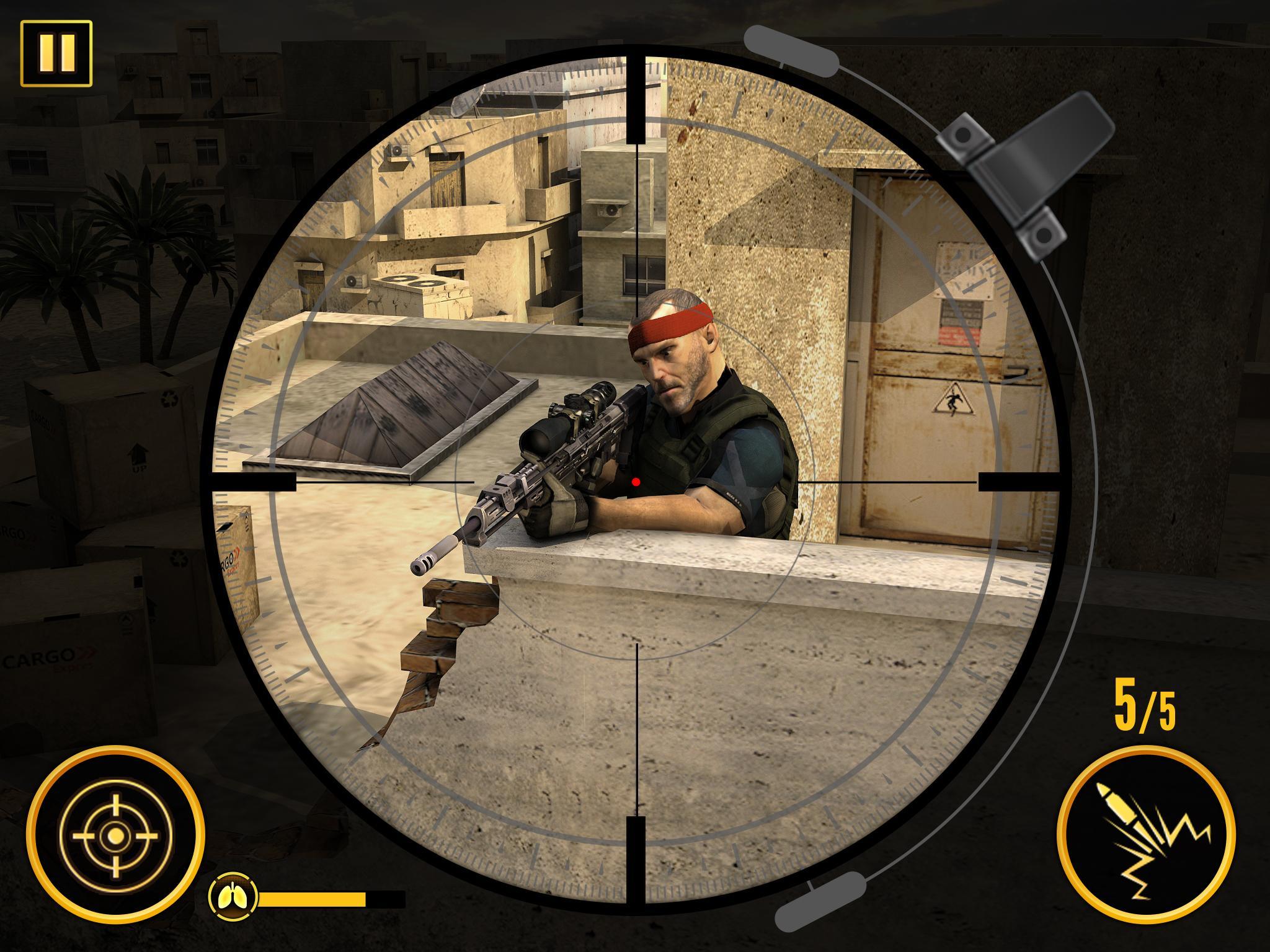 War Duty Sniper 3D Game Screenshot