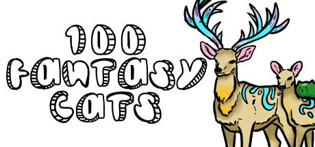 Banner of 100 Fantasy Cats 