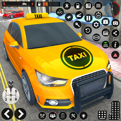 Real Taxi Parking Games 3D Game Screenshot