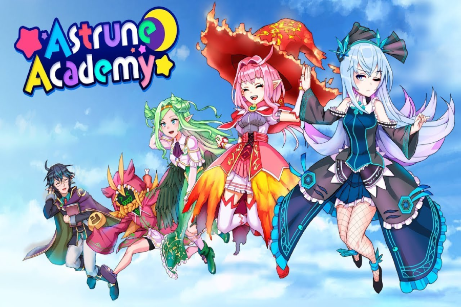 Screenshot of the video of RPG Astrune Academy