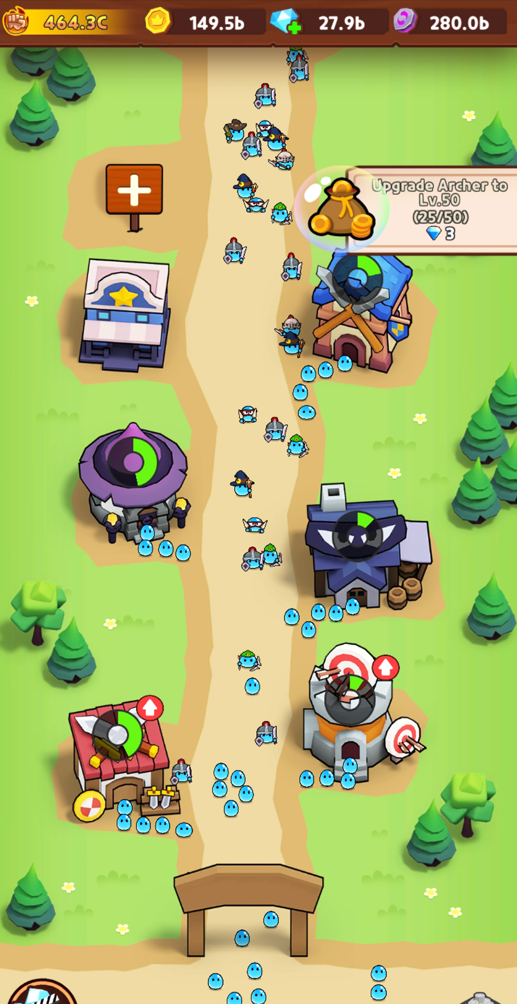 Slime Village Game Screenshot