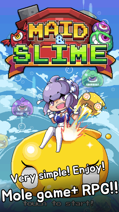 Скриншот игры Maid & Slime