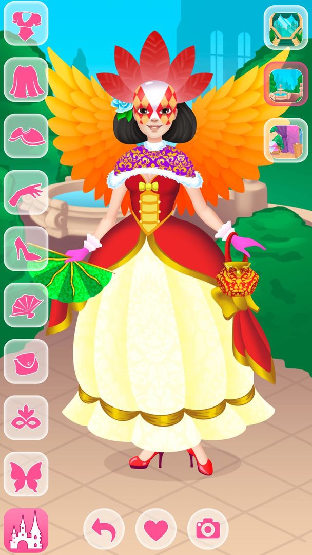 Screenshot of Fairy Fashion Makeover - Dress Up Games for Girls