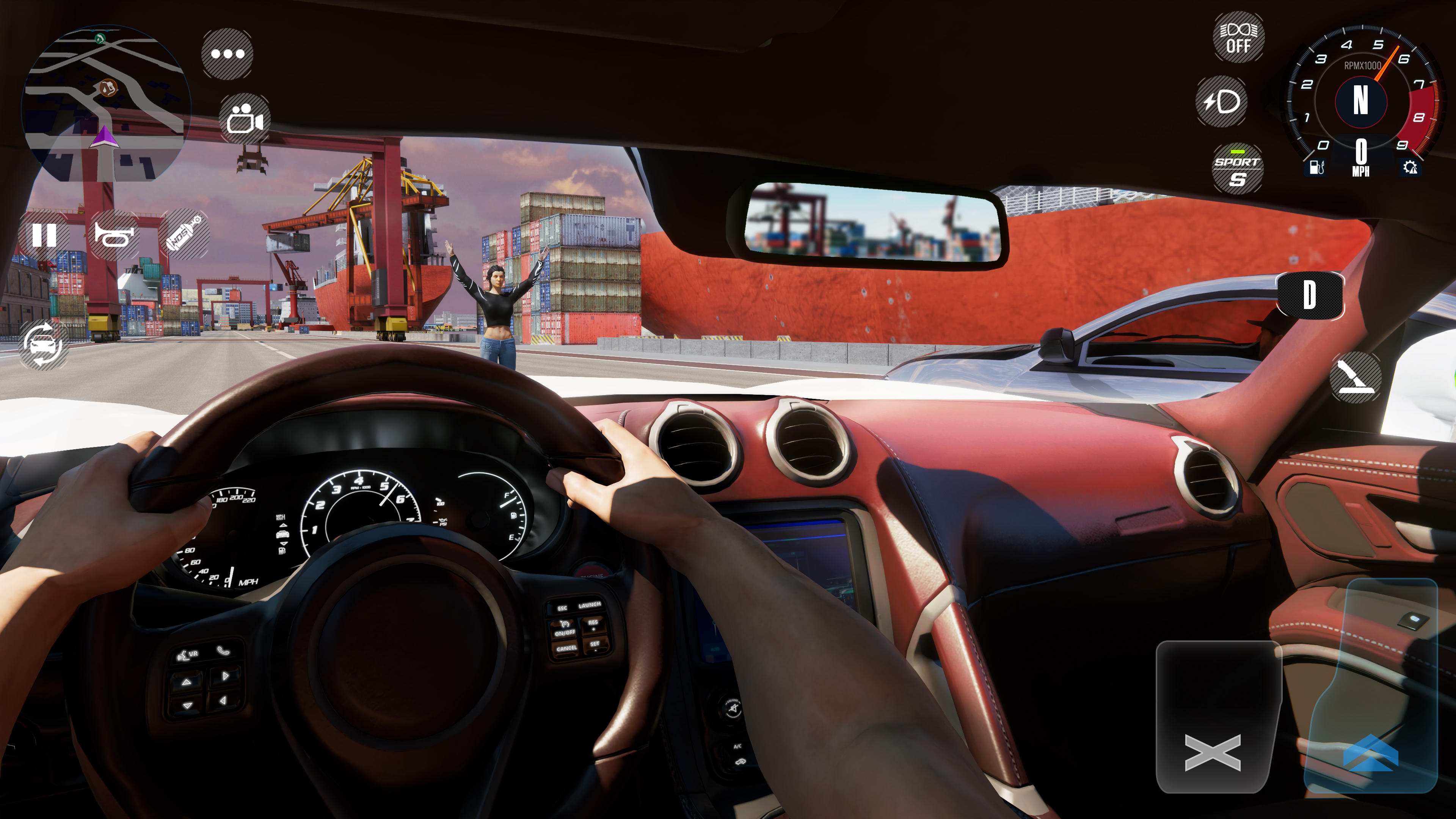 Captura de Tela do Jogo Street Racing EVO : Car & Moto