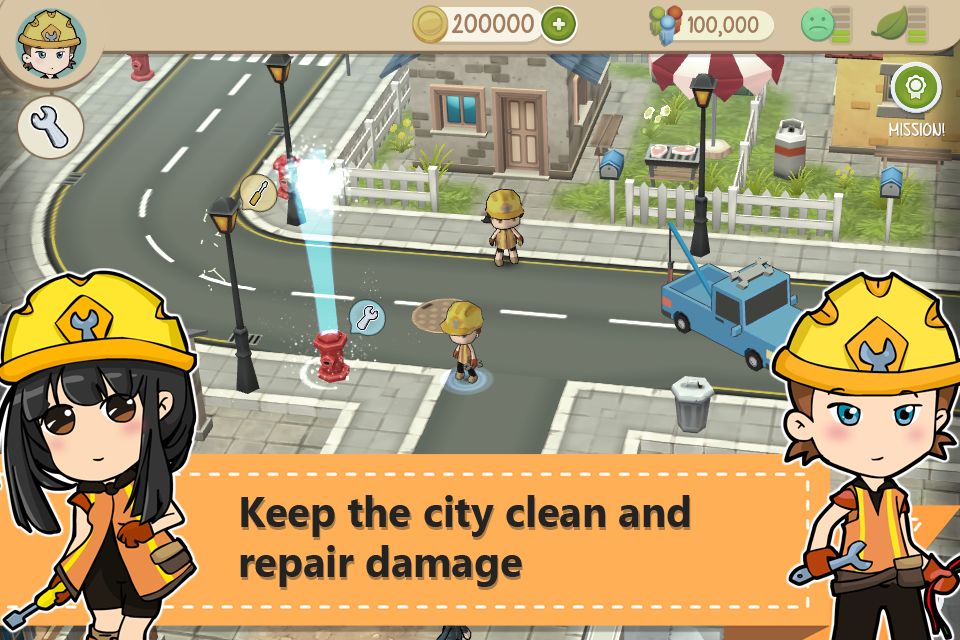 Chibi Town screenshot game