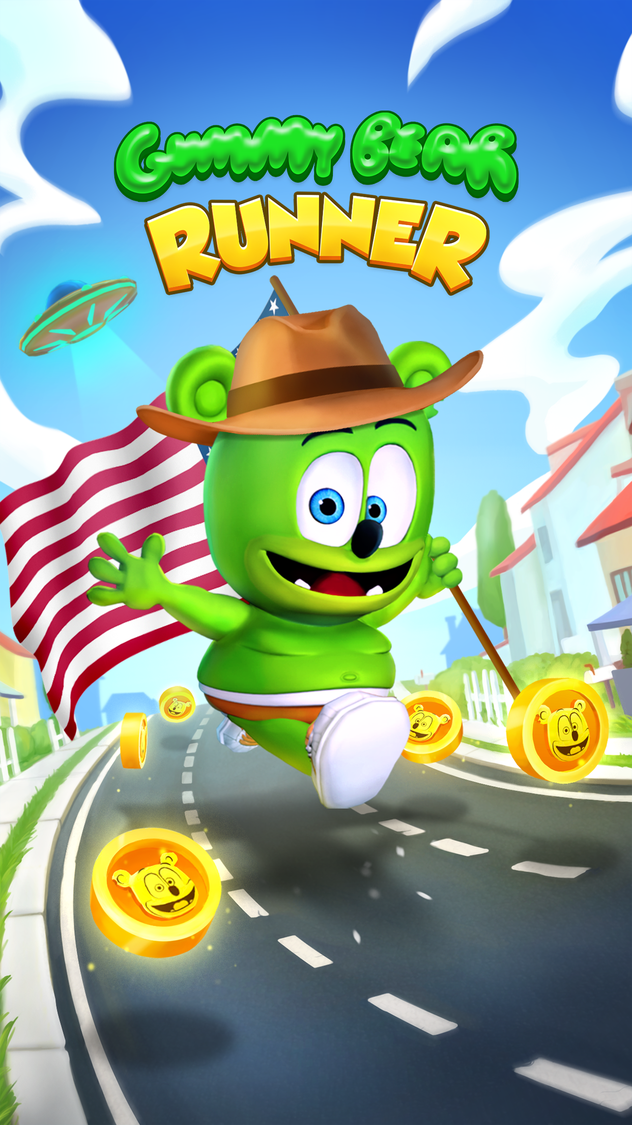 Gummy Bear Run-Endless runner Game Screenshot