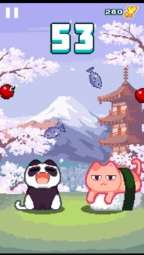 Nom Cat ภาพหน้าจอเกม