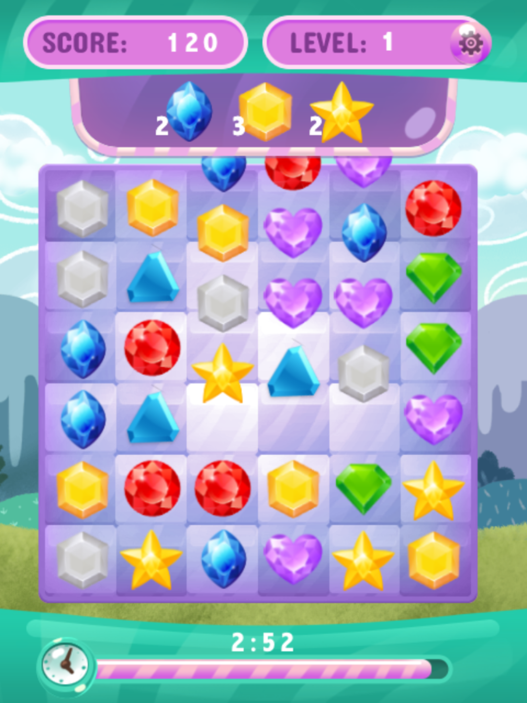 Gem Smash Jewel Match 3 Puzzle android iOSTapTap