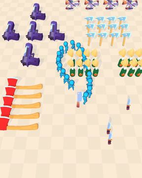 Slither Army Game Screenshot