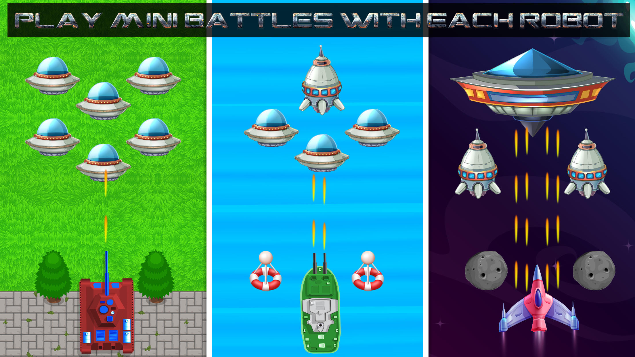 Screenshot of War Robots Space Battle Games