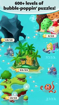 Bubble Mania Spring Flowers ภาพหน้าจอเกม