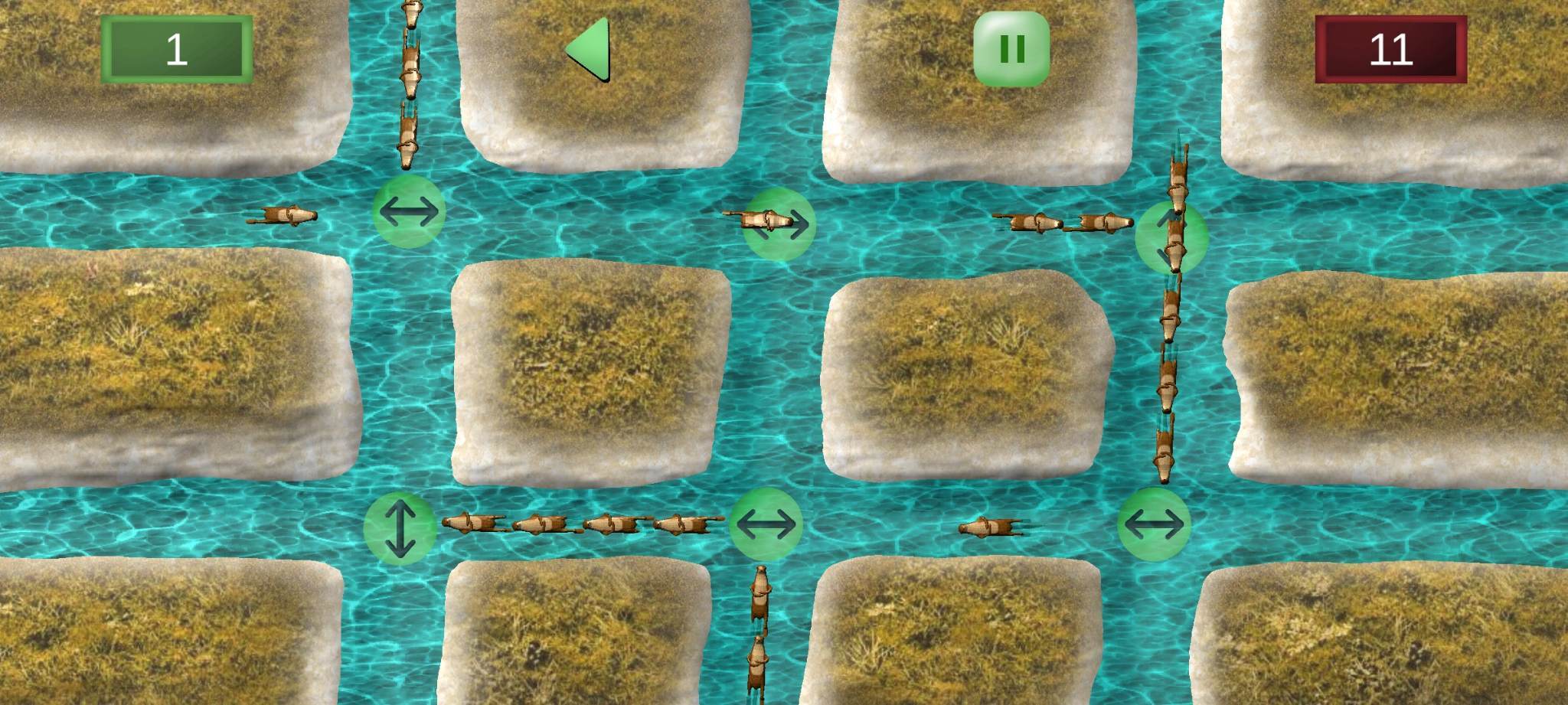 Otter My Way! screenshot game