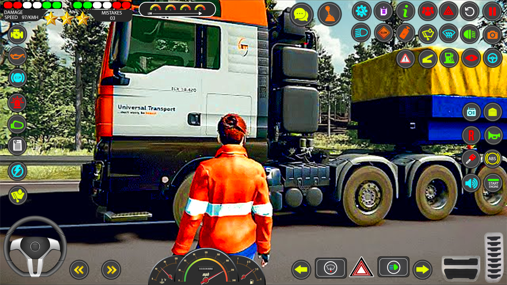 歐洲卡車遊戲 2023：貨物 3d遊戲截圖