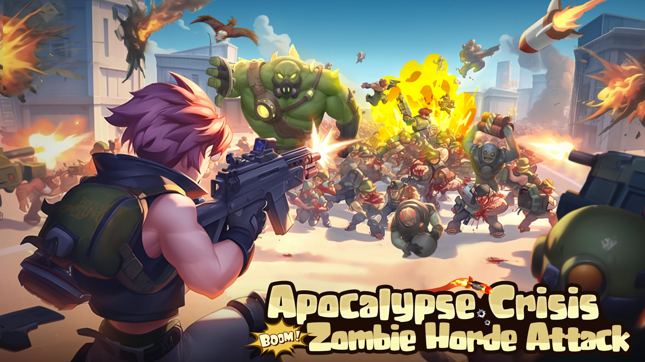 Zombies Boom - Daily 10 draws Game Screenshot