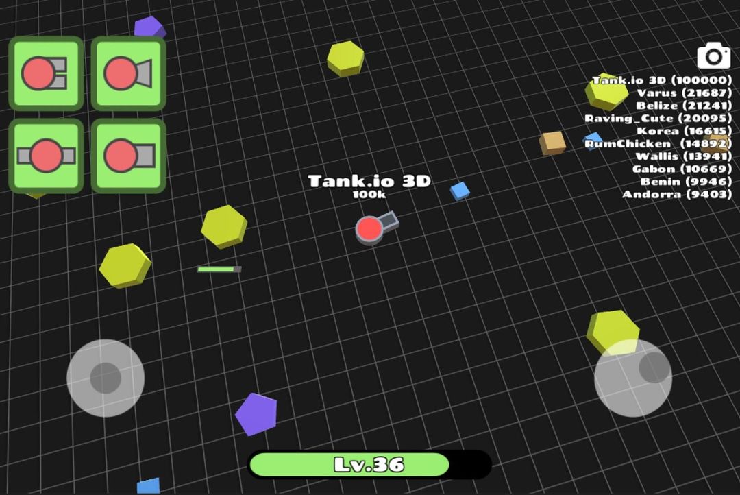 Tankio 3D screenshot game