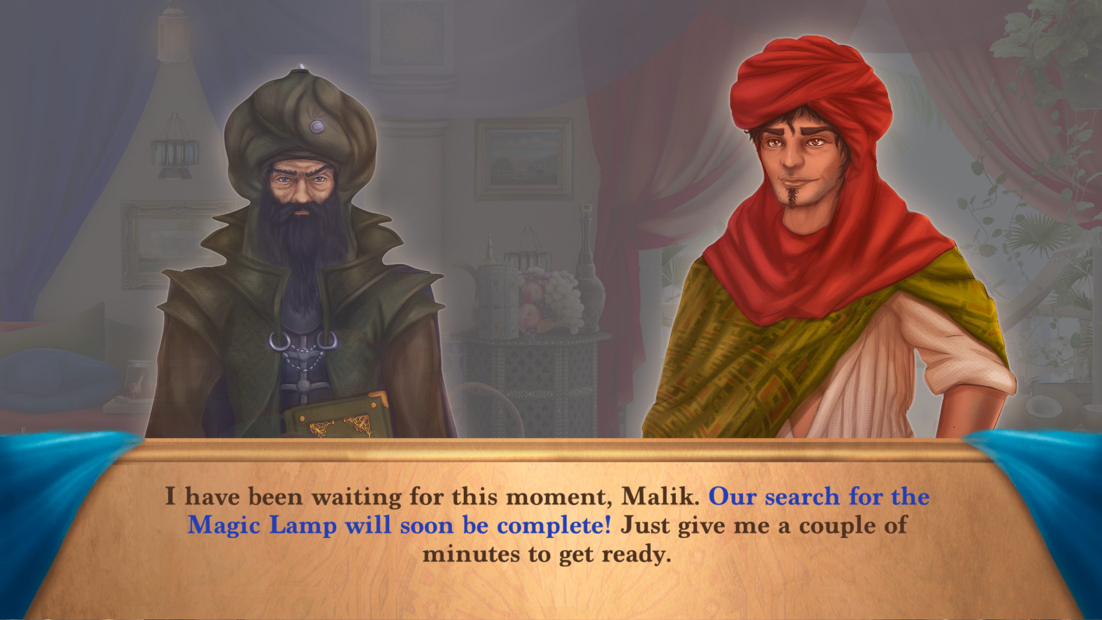 Seekers of Magic Lamp Game Screenshot