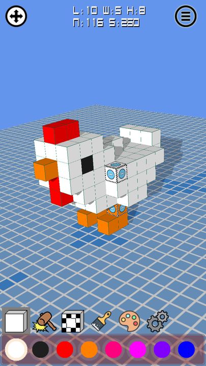 Voxel Creatures Game Screenshot