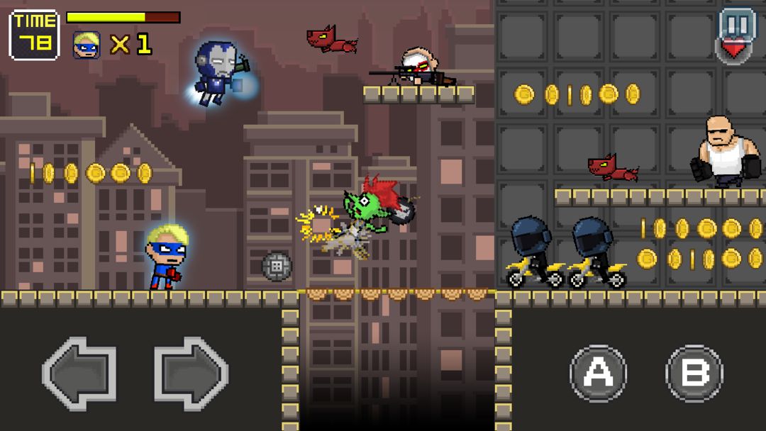 HERO-X: COMBAT screenshot game