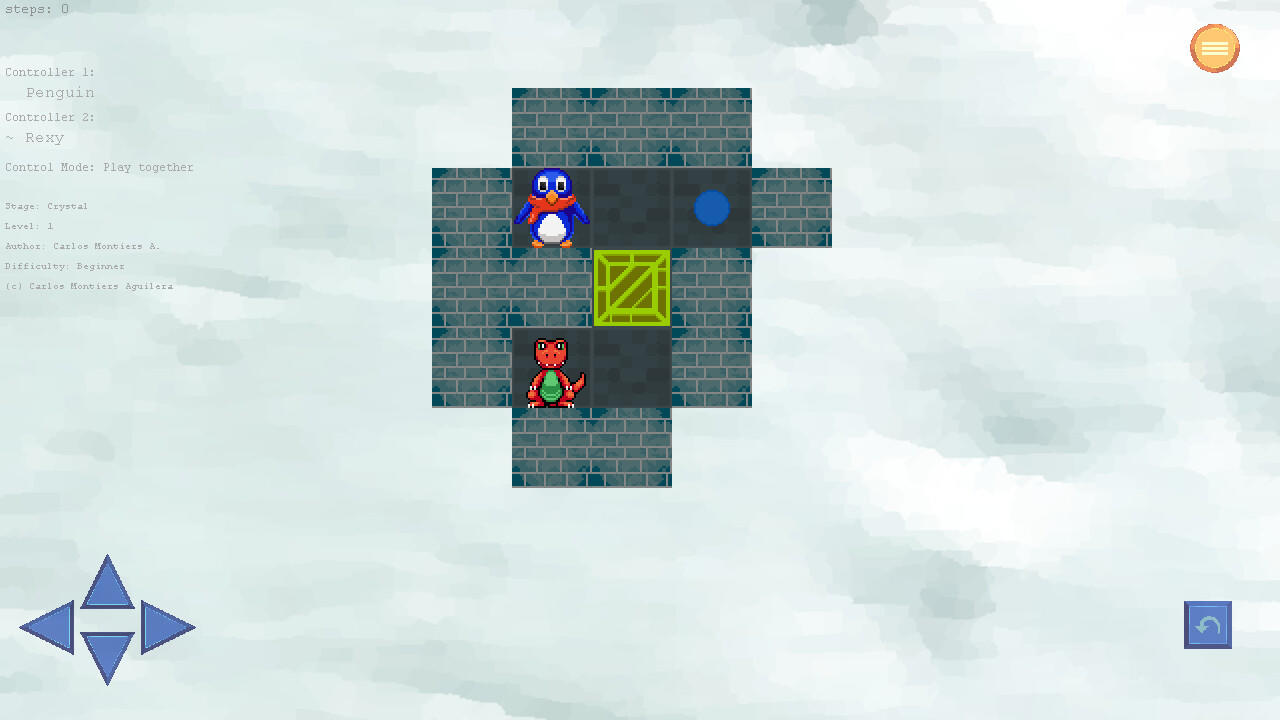 Screenshot of Sokoboxes Duo