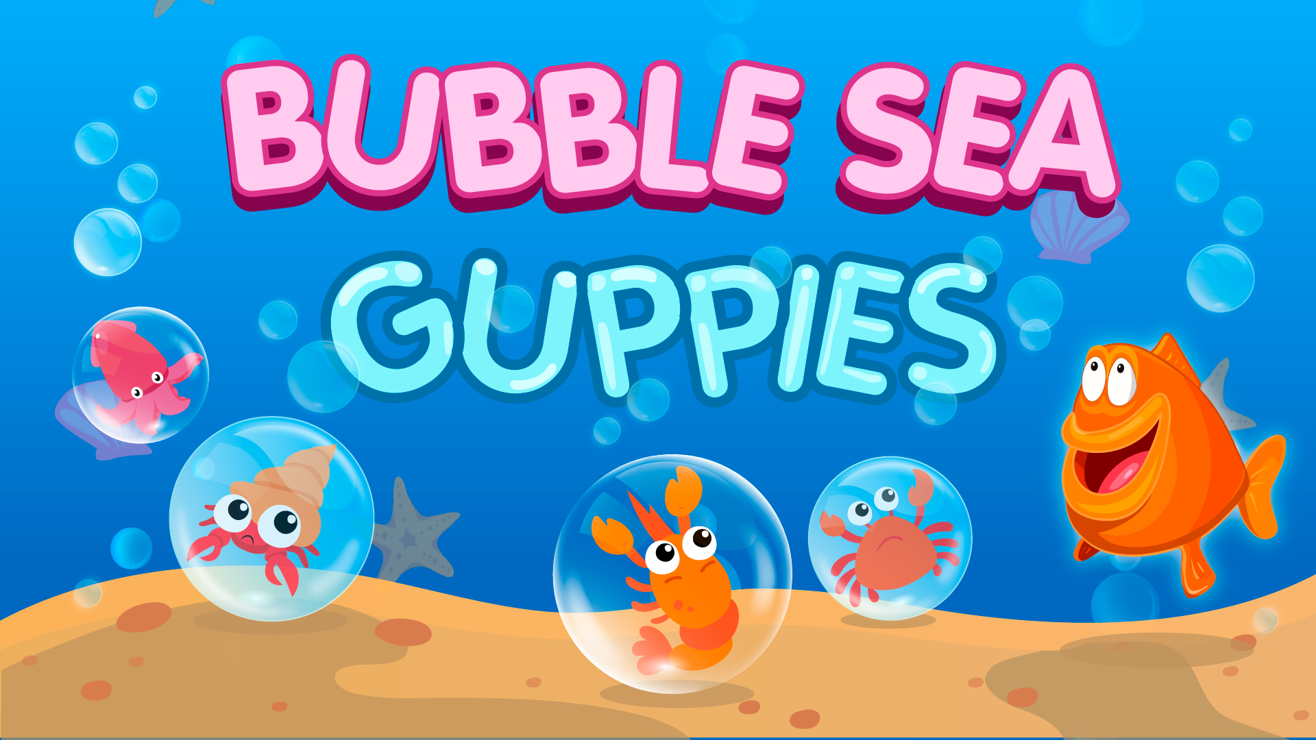 Bubble SEA guppi遊戲截圖