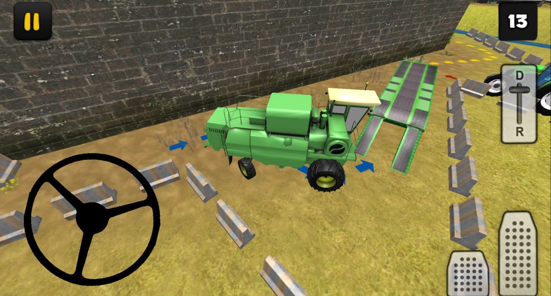 Tractor Simulator 3D: Harveste 게임 스크린 샷