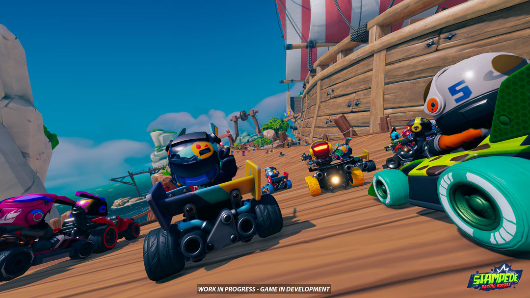 Screenshot of Stampede: Racing Royale