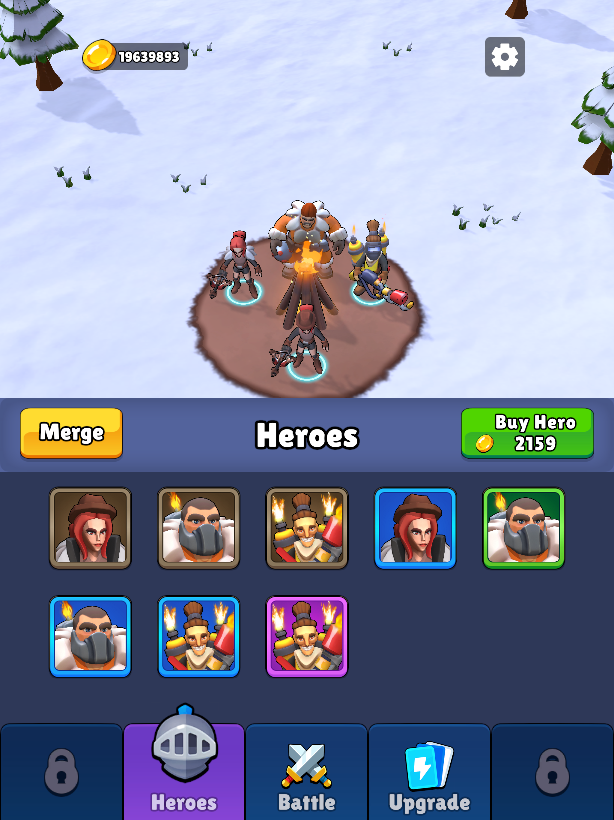 Defend The Fire ภาพหน้าจอเกม