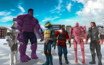 Turtle Superhero Monster Warrior Game Screenshot