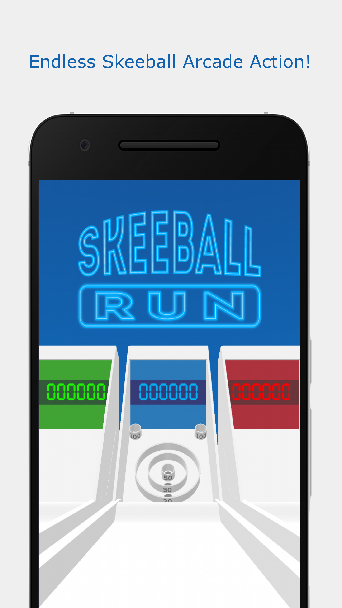 Skeeball RUN Game Screenshot