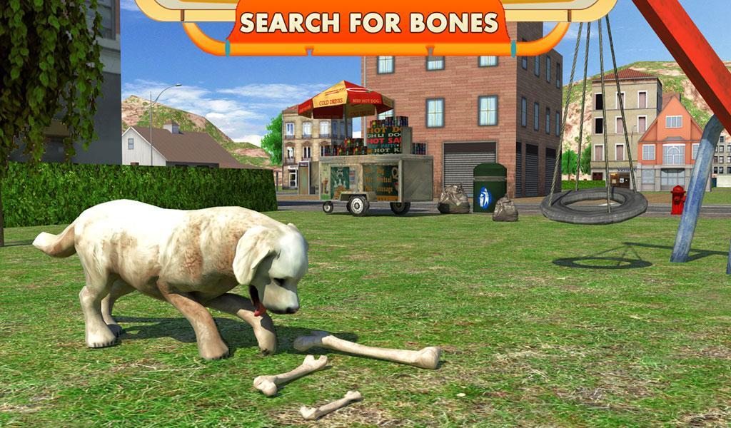 Street Dog Simulator 3D Game Screenshot