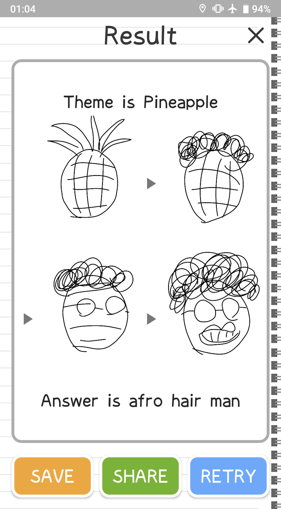 Drawing Relay Game Game Screenshot