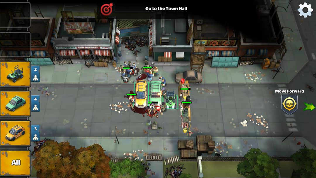 Deadly Convoy: Zombie Defense screenshot game