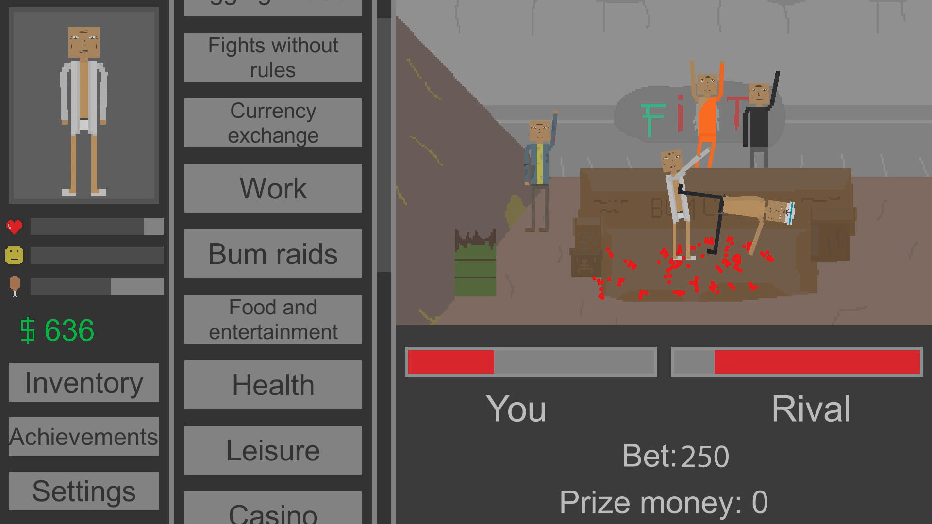True Bum Simulator screenshot game