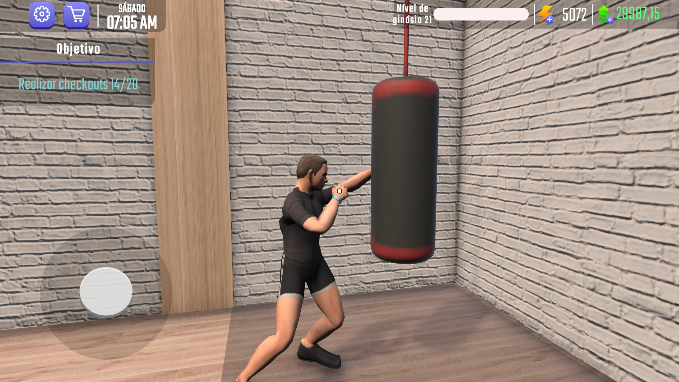 Screenshot 1 of Fitness Gym Simulator Fit 3D 1.0.2