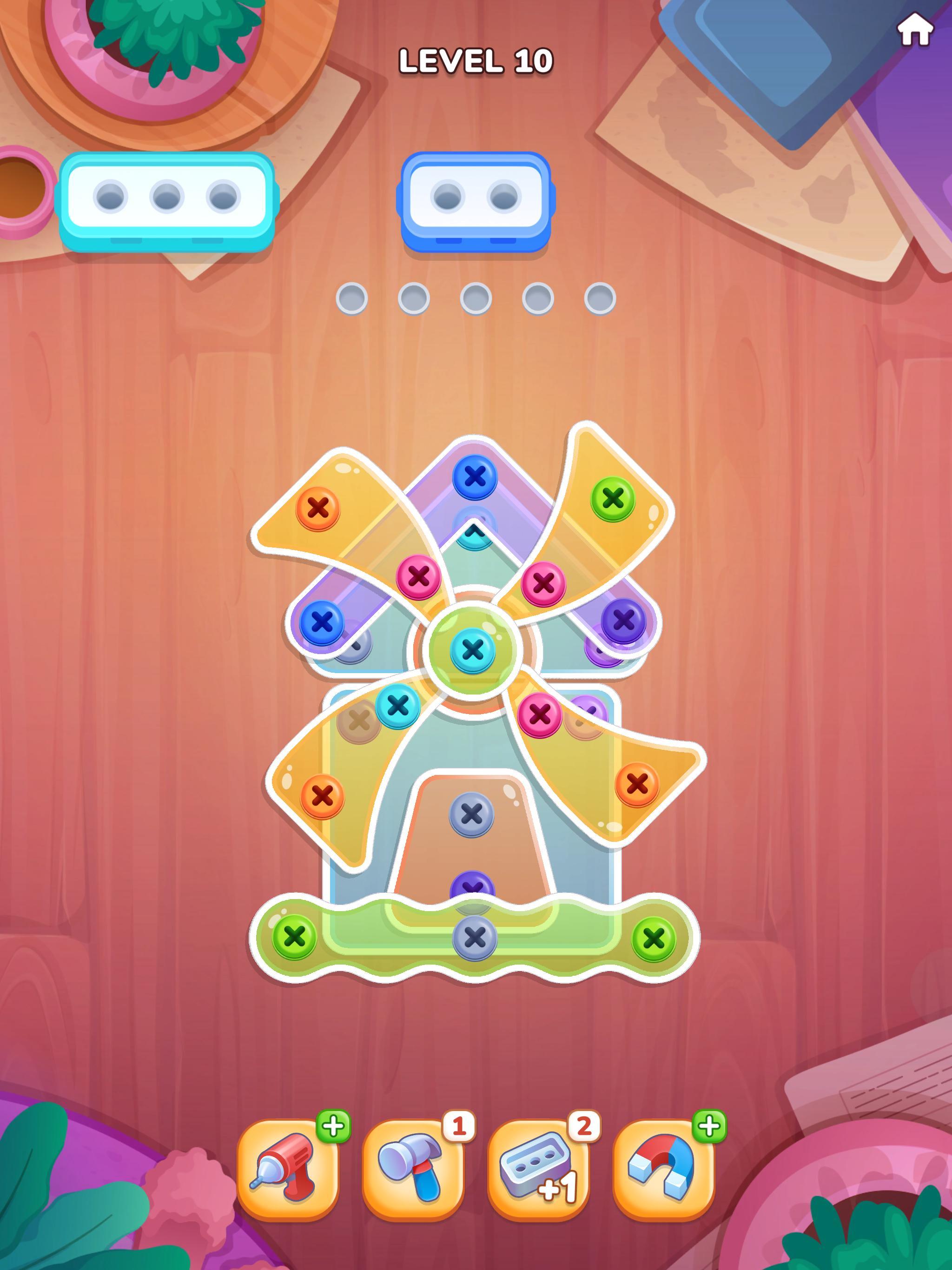 Screw Stars: Unlock and Solve Game Screenshot