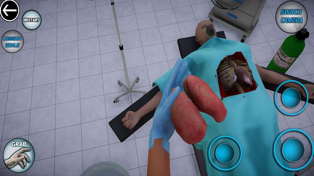 Screenshot of Hands 'N Surgery Simulator