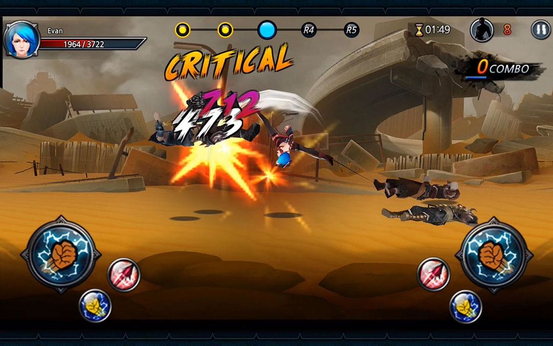 One Finger Death Punch 3D screenshot game