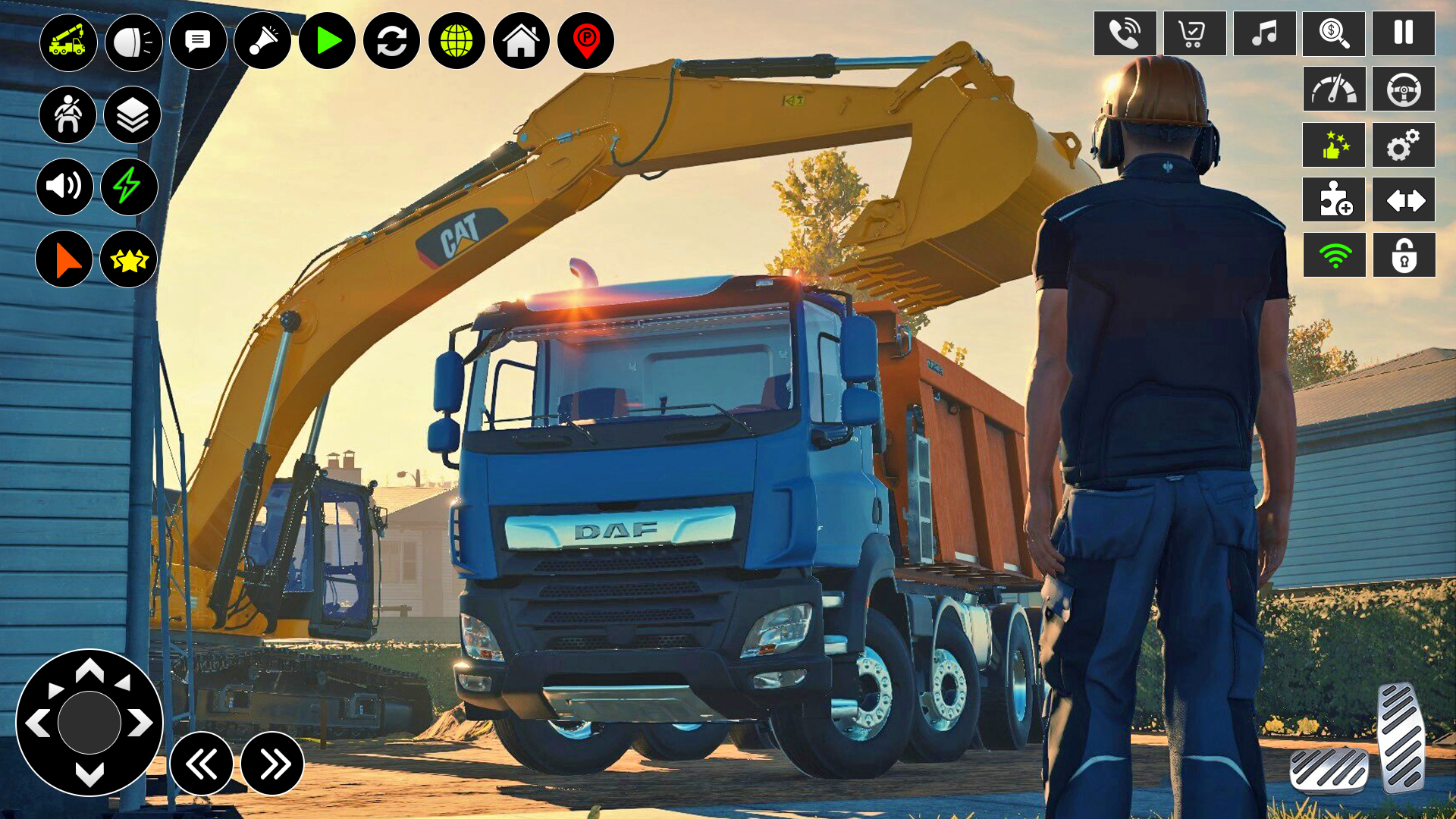 Screenshot of Construction Games JCB Game 3D