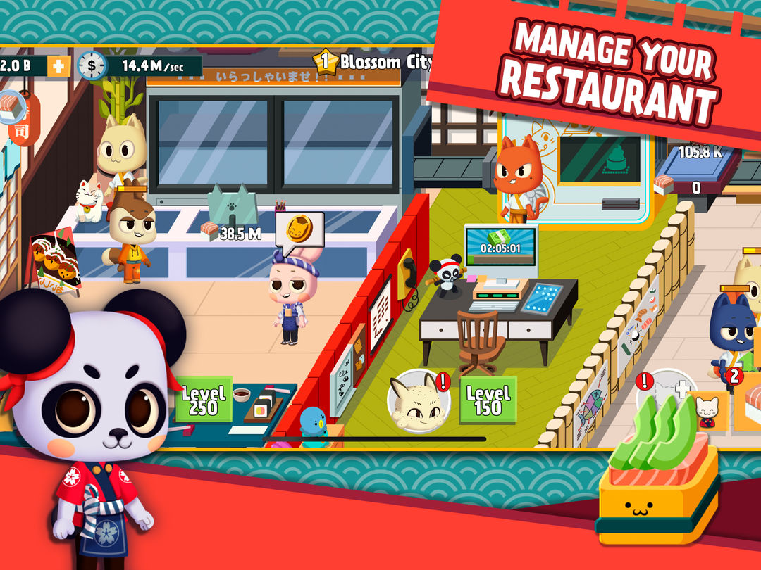 Sushi, Inc. screenshot game