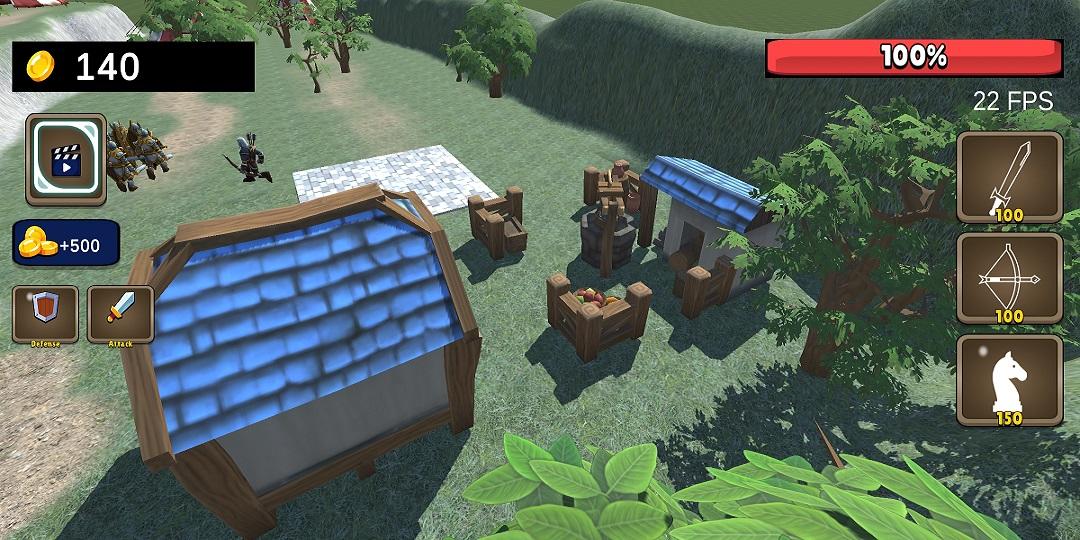 Medieval War II Game Screenshot