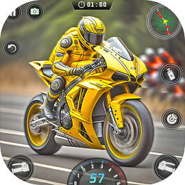 Faça download do Jogo de moto de corrida real APK v1.6 para Android