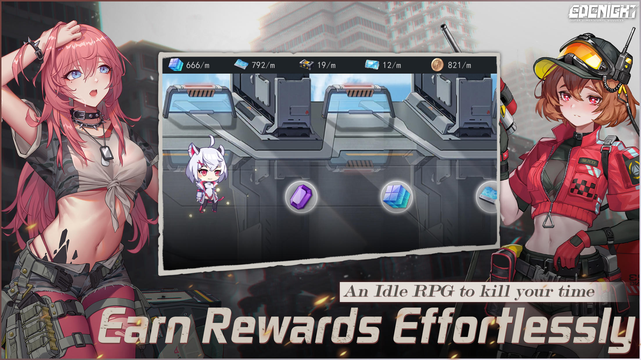 Edenight: Idle RPG Game Screenshot