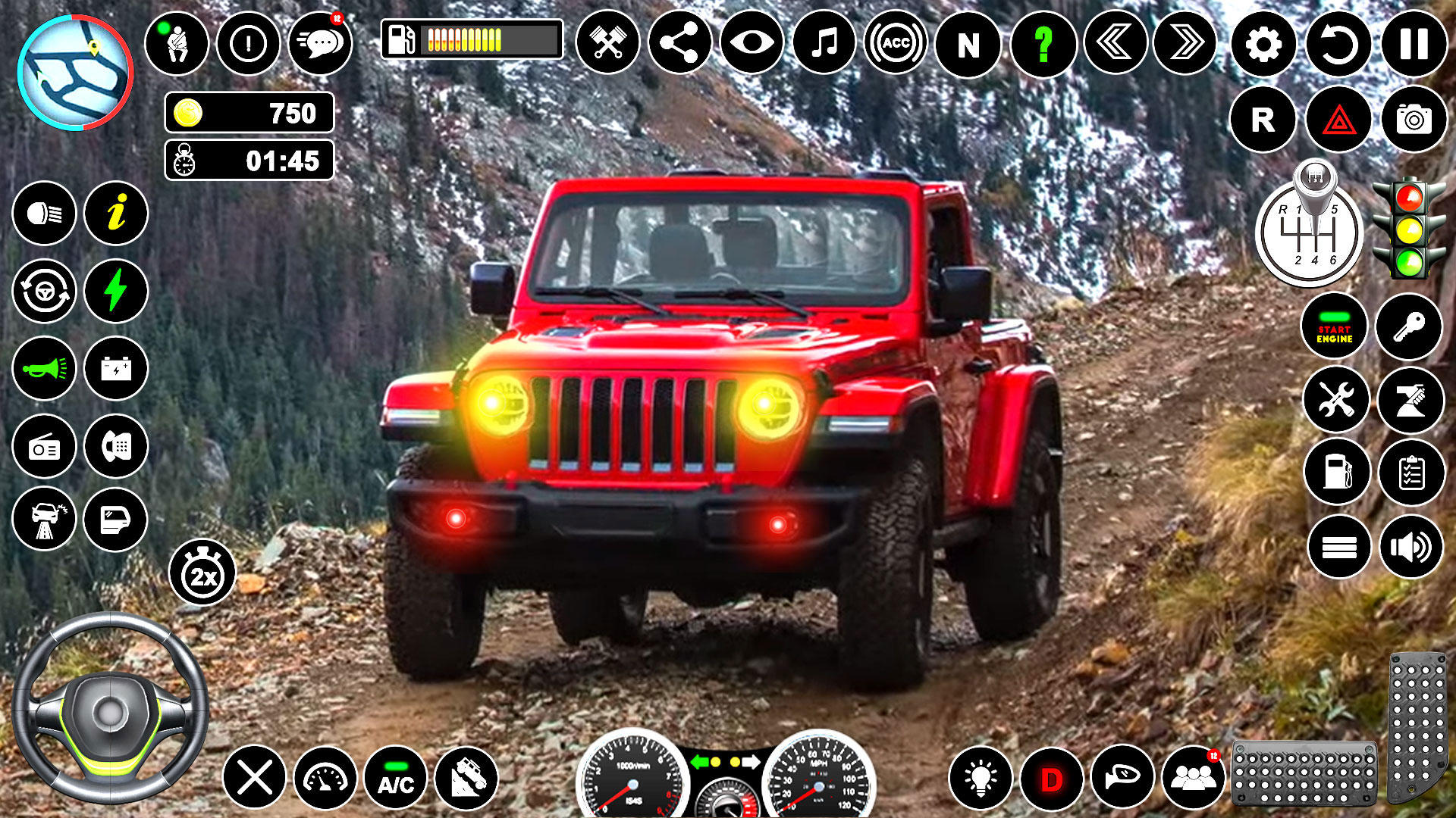 Screenshot of Indian Jeep Wala Games 3D