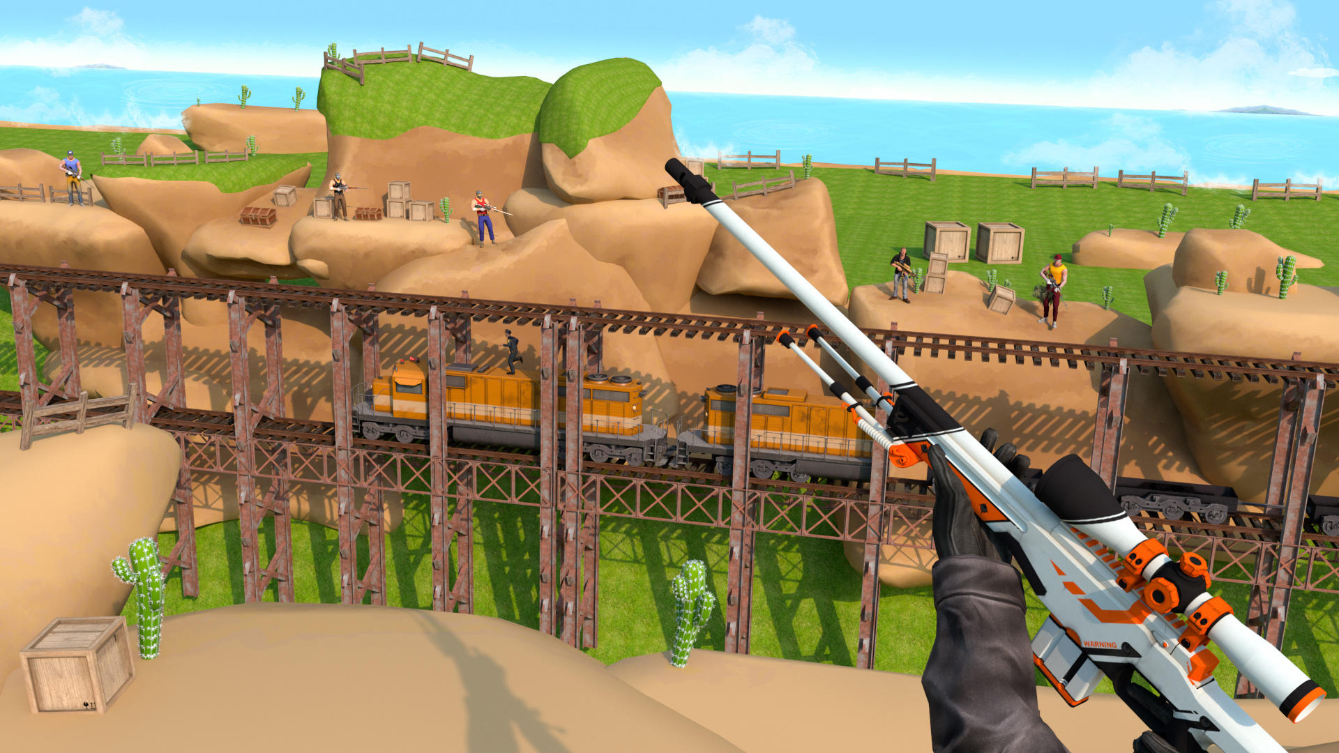 Скриншот игры Agent Sniper—Gun Shooter Games
