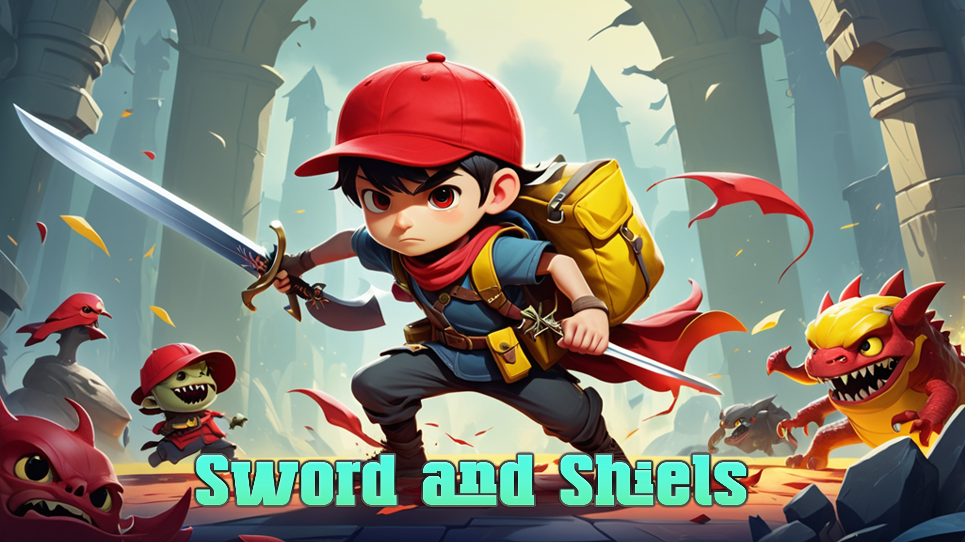 Sword And shield Path: Go Game Screenshot