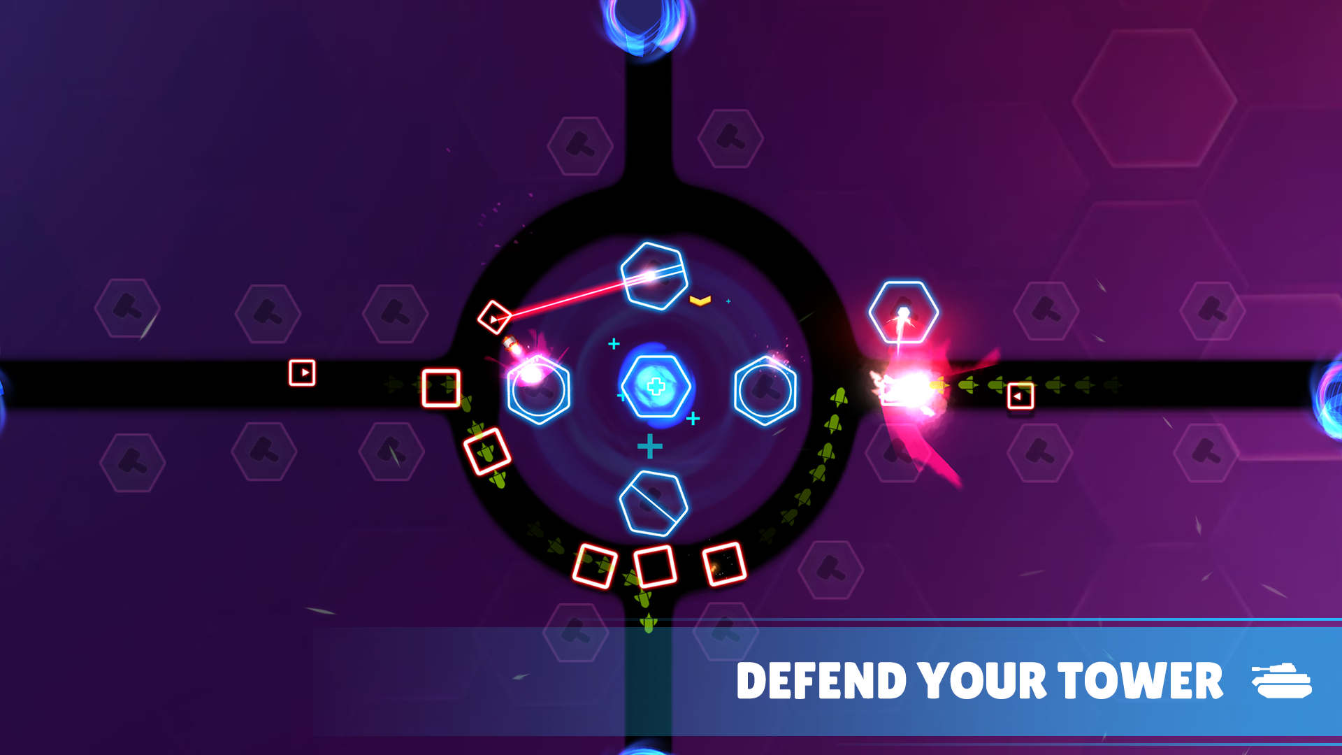 The Geometry Td Game Screenshot
