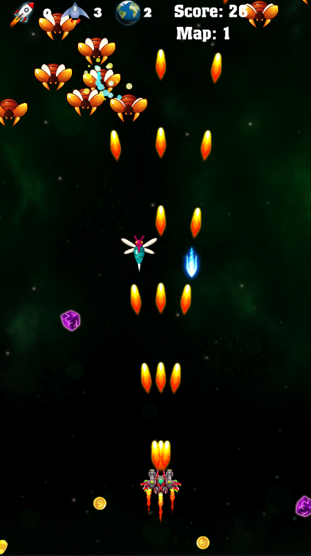 Screenshot of Earth Shooter Fresty