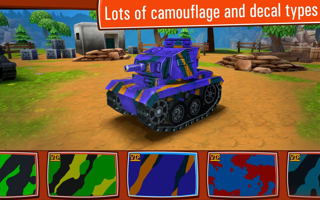 Toon Wars: Awesome Tank Game screenshot game